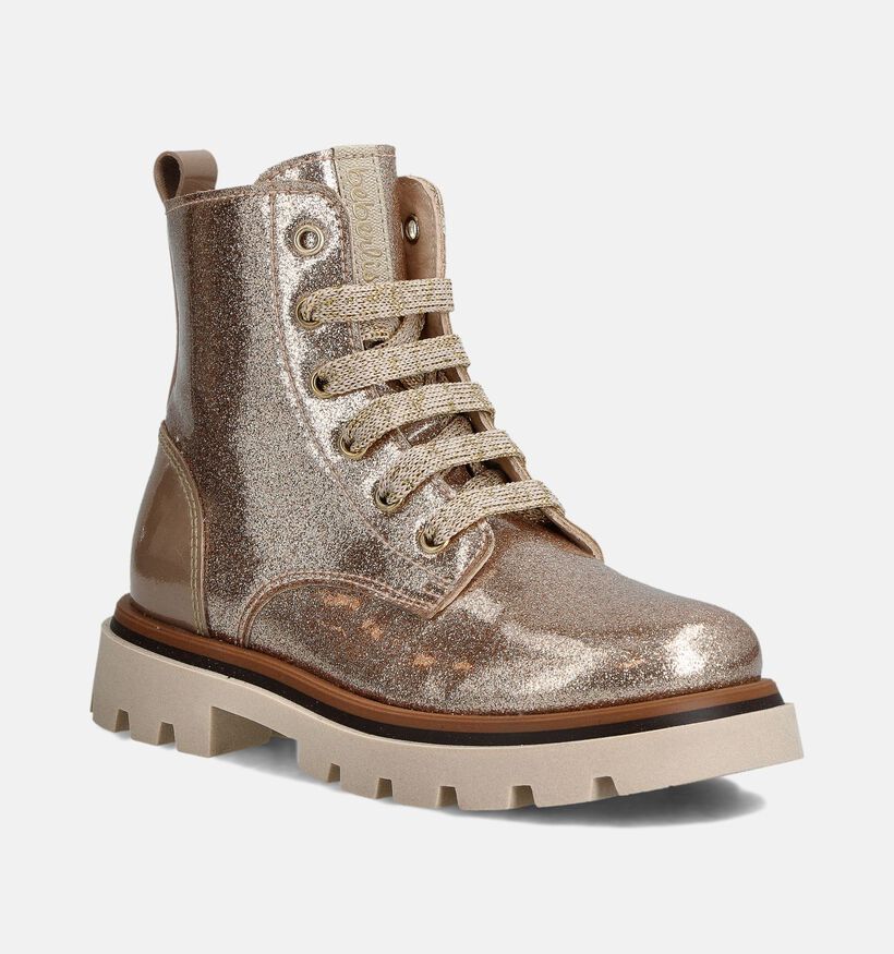 Beberlis Chaussures hautes en Or pour filles (364589) - pour semelles orthopédiques