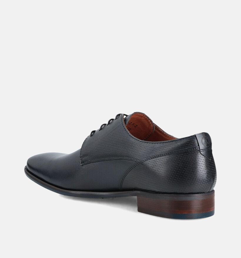Ambiorix Gabriello Donkerblauwe Veterschoenen voor heren (372868)