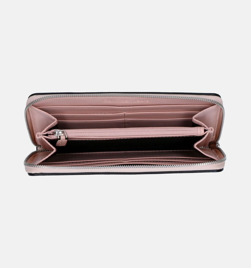 Calvin Klein Sculpted Mono Ecru Ritsportemonnee voor dames (327718)