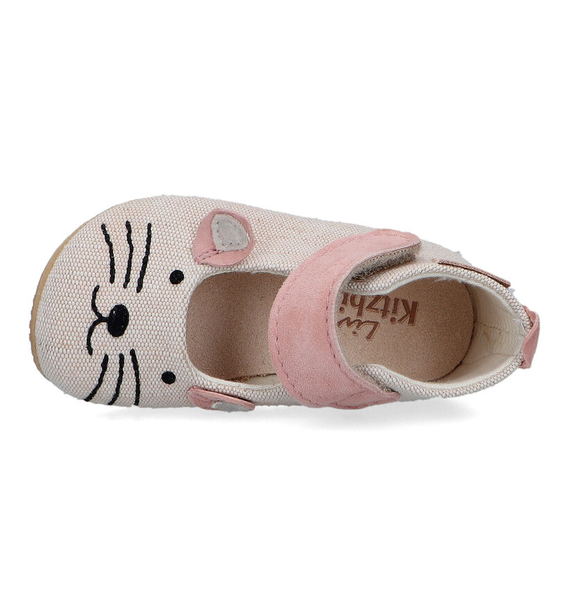 Living Kitzbühel Pantoufles pour bébé en Rose clair pour filles (326051)