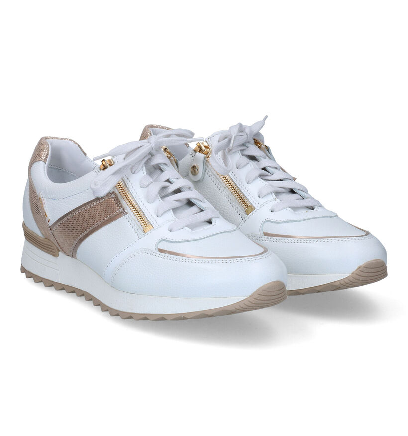 Mephisto Toscana Witte Veterschoenen voor dames (306943) - geschikt voor steunzolen