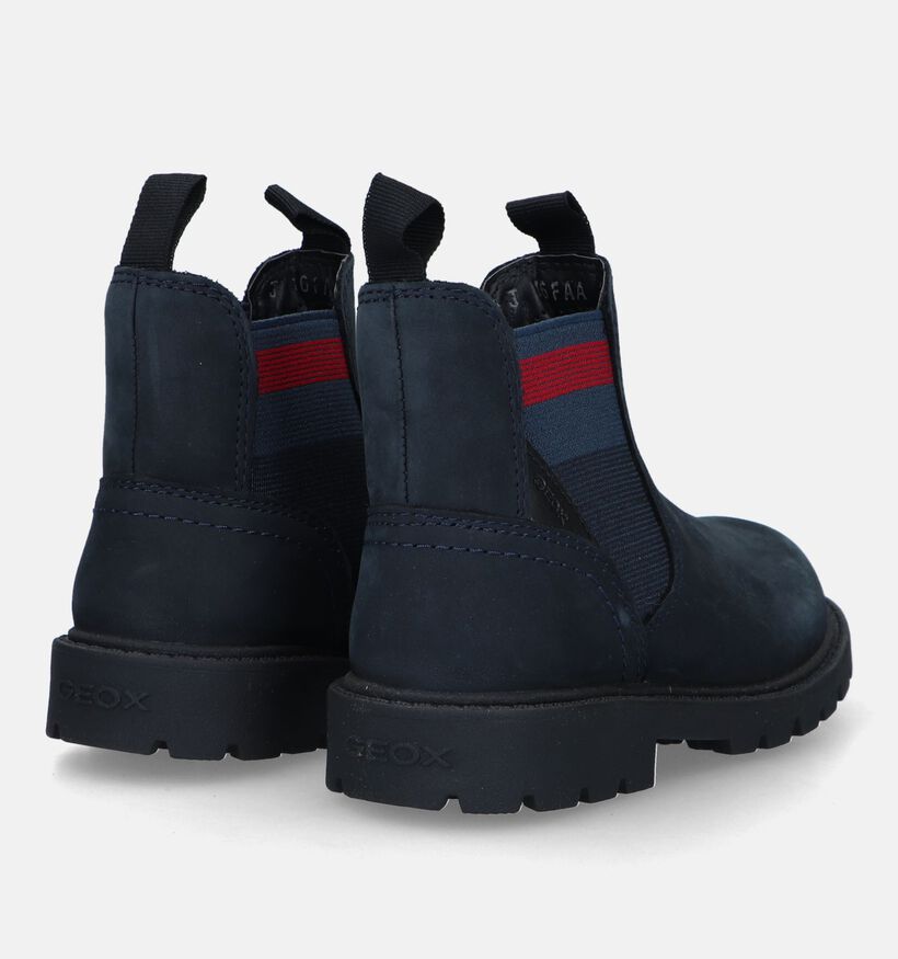 Geox Shaylax Blauwe Chelsea Boots voor jongens (330069) - geschikt voor steunzolen