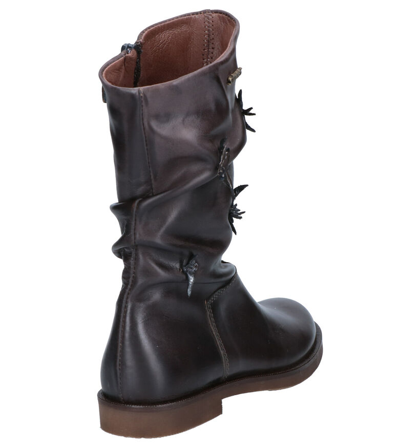 STONES and BONES Selva Bottes basses en Cognac en cuir (255539)