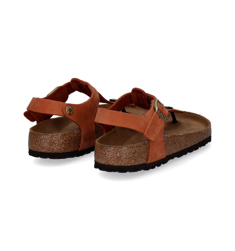 Birkenstock Kairo Cognac Sandalen in nubuck (305597)