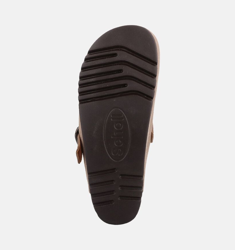 Scholl Fae New Donkerbeige Slippers voor dames (381002)