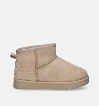 Bottines Fourrées beige