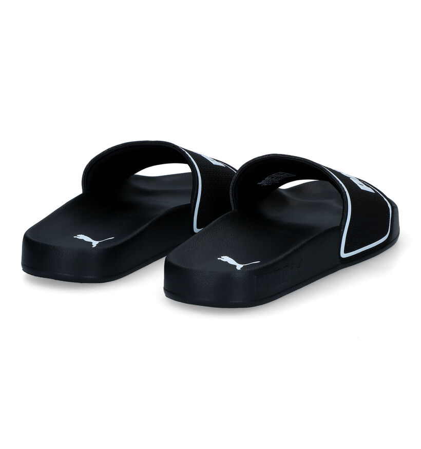Puma Leadcat 2.0 Zwarte Badslippers voor jongens, meisjes (350398)