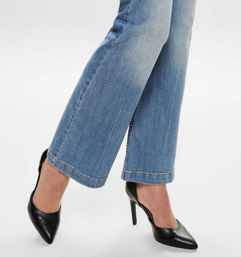 JDY Flora Blauwe High Waist Flared Jeans L32 voor dames (311806)