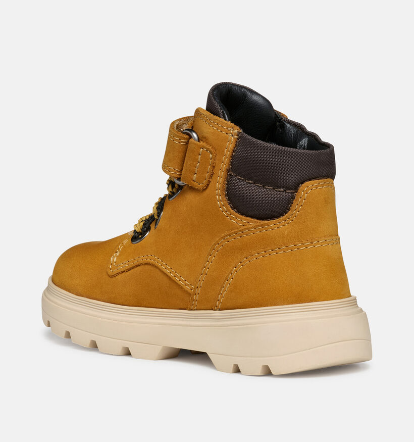Geox Kiddartah Camel Boots voor jongens (376223) - geschikt voor steunzolen
