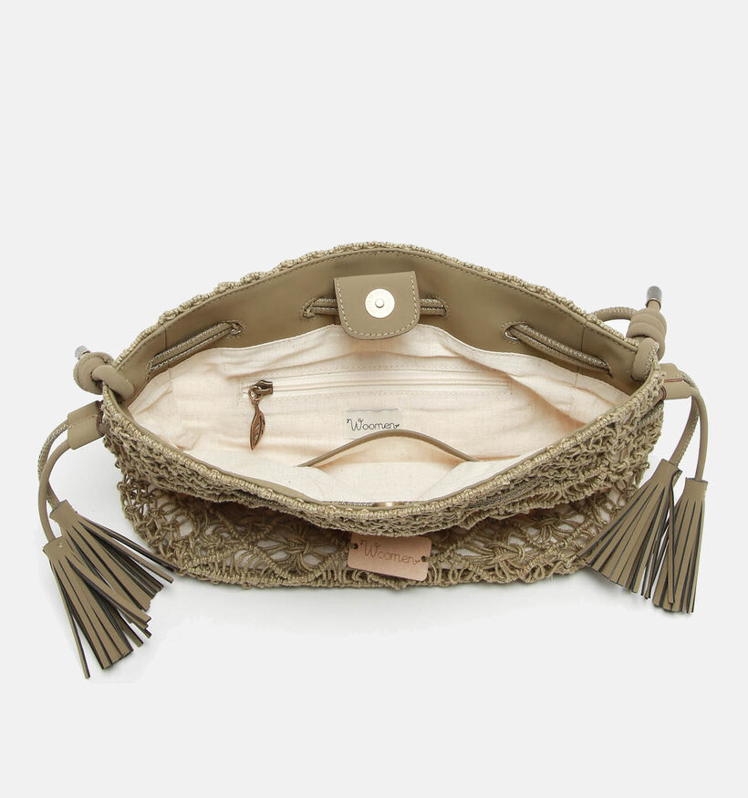 Woomen WTAN07 Tanaisie Sac porté croisé en Vert Kaki pour femmes (340981)