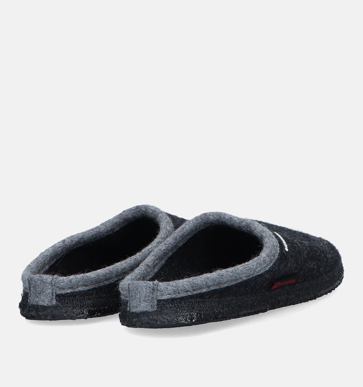Giesswein Dannheim Zwarte Pantoffels Heren Pantoffels Online op TORFS.BE