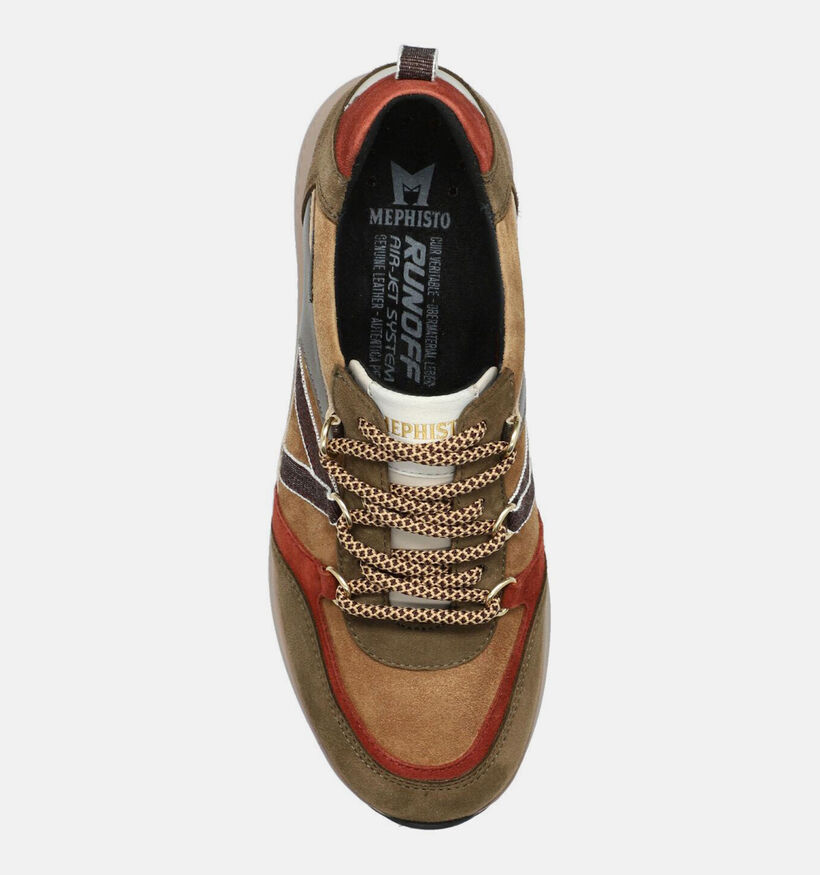 Mephisto Kalya Groene Sneakers voor dames (379085) - geschikt voor steunzolen