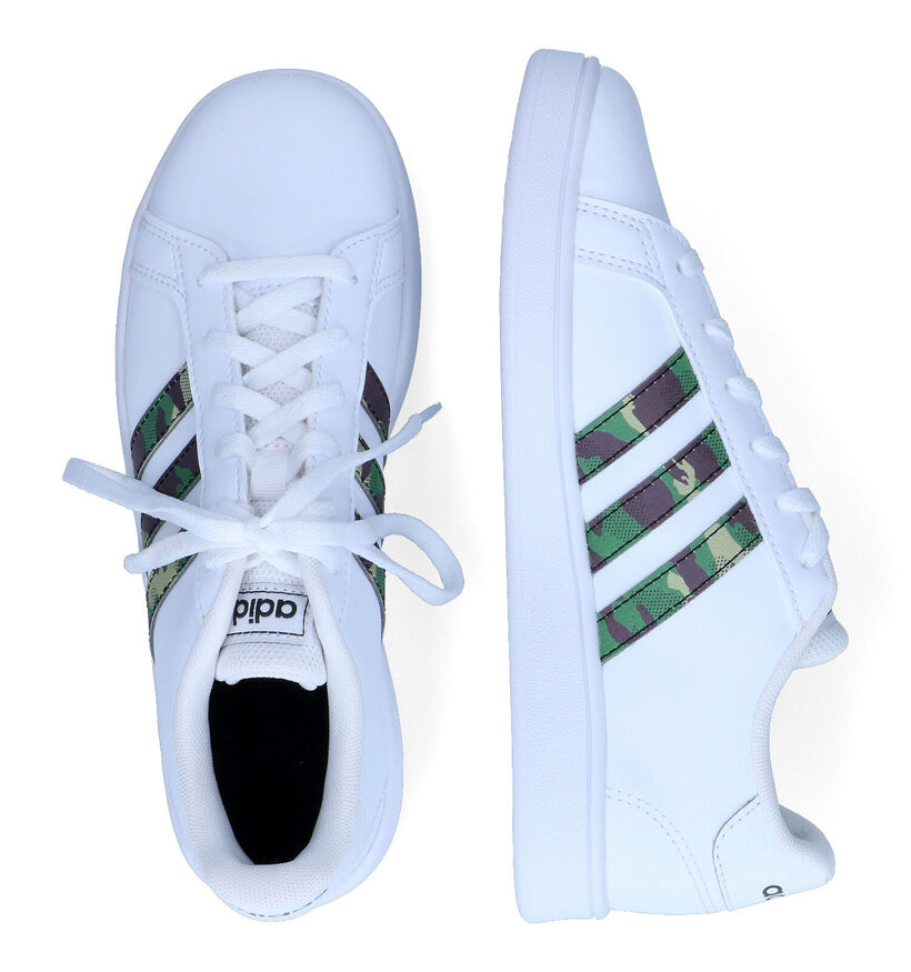 adidas Grand Court 2.0 Baskets en Blanc pour garçons (318931)