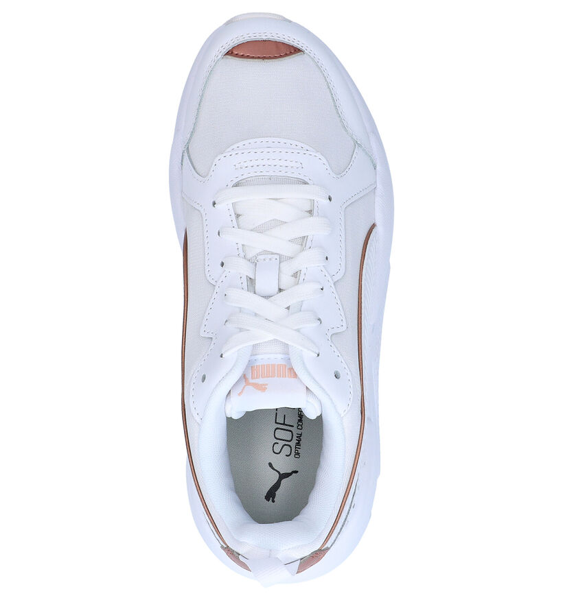 Puma X-Ray Baskets en Blanc en simili cuir (265521)