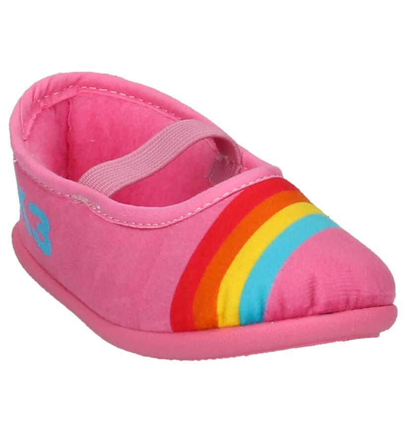 Roze K3 Pantoffels in stof (202784)