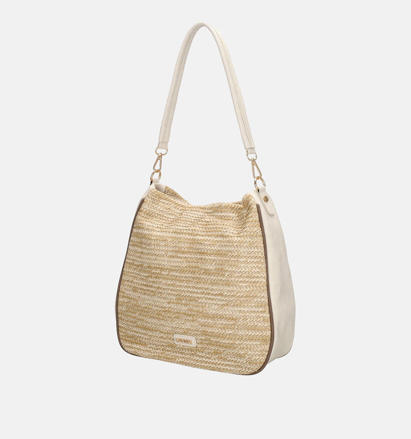 Charm London Sac à bandoulière en Beige pour femmes (358935)