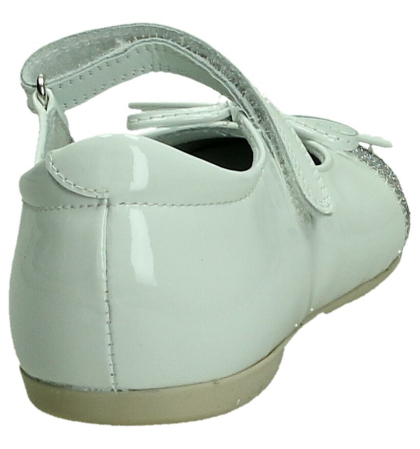 Beberlis Ballerines en Blanc en cuir (194599)