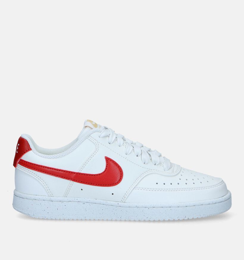 Nike Court Vision Low Next Nature Baskets en Blanc pour femmes (332408)