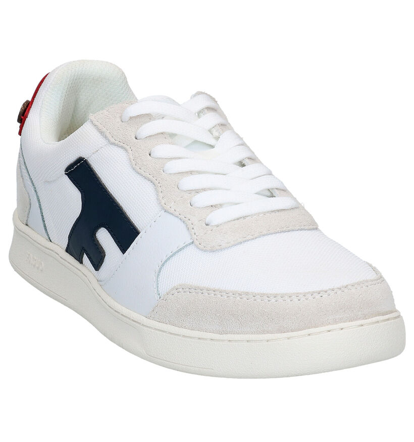 Faguo Hazel Witte Sneakers in stof (281083)