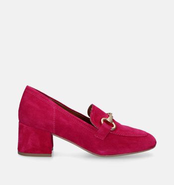 Escarpins montants rose