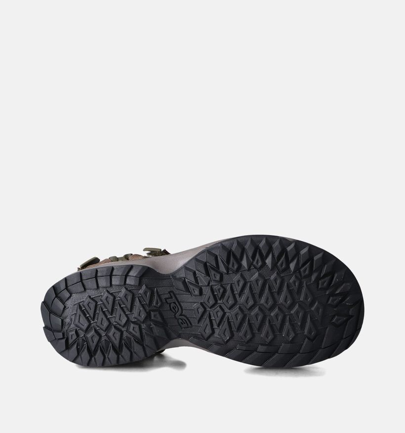 Teva Terra Sandales de marche en Vert kaki pour hommes (354636)