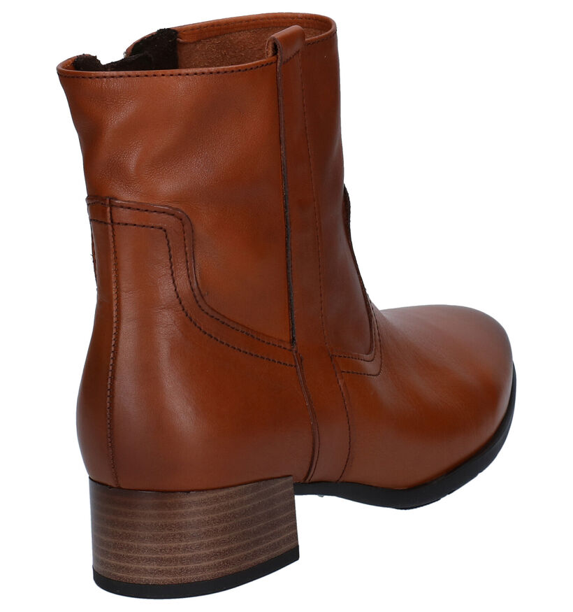 Gabor comfort Cognac Enkellaarzen in leer (282417)