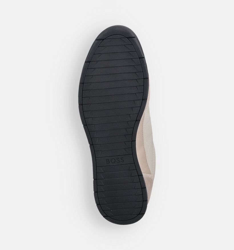 BOSS Beige Veterschoenen voor heren (359090) - geschikt voor steunzolen