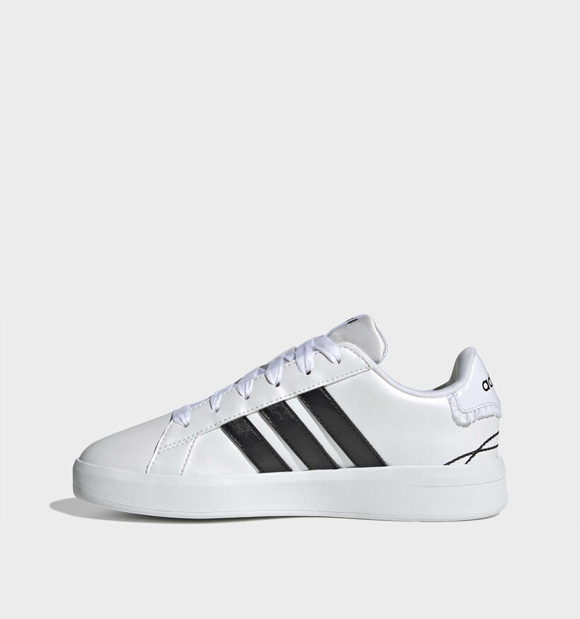 adidas Grand Court 3.0 Witte Sneakers voor meisjes (375409)