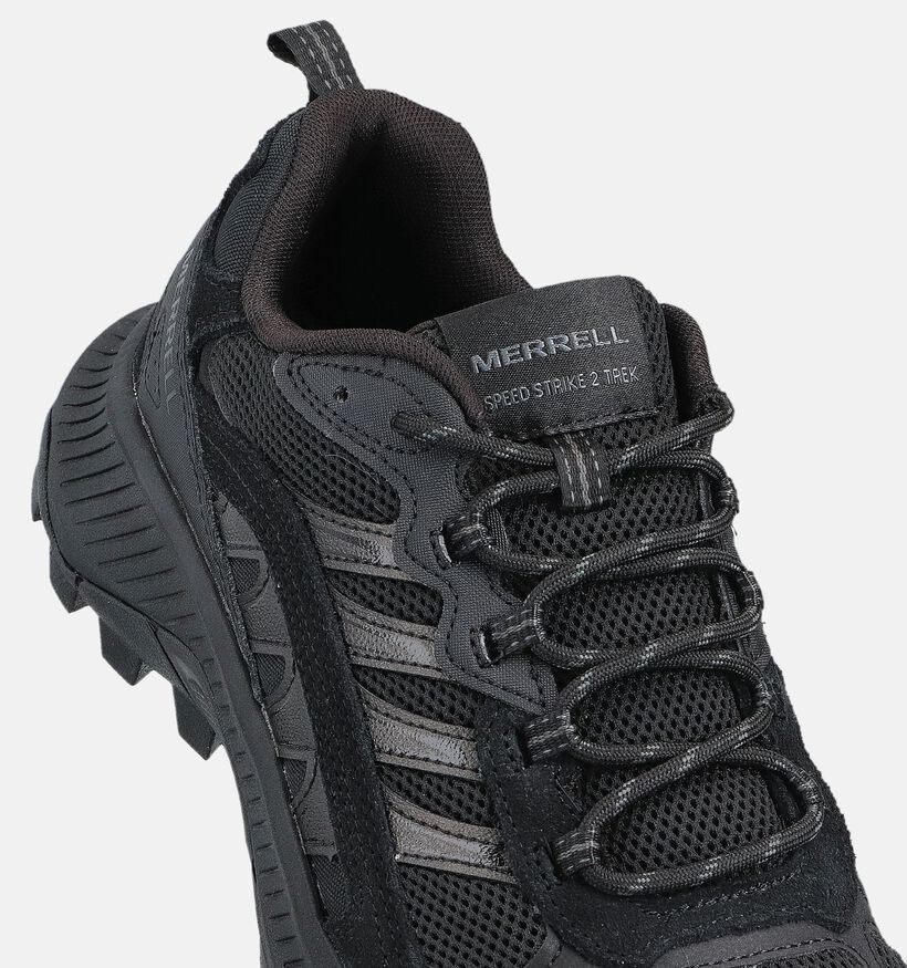Merrell Speed Strike 2 Trek Zwarte Wandelschoenen voor heren (363651) - geschikt voor steunzolen