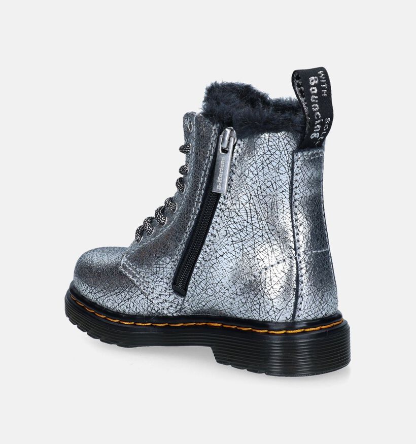 Dr. Martens 1460 Serena Boots en Argent pour filles (343771)
