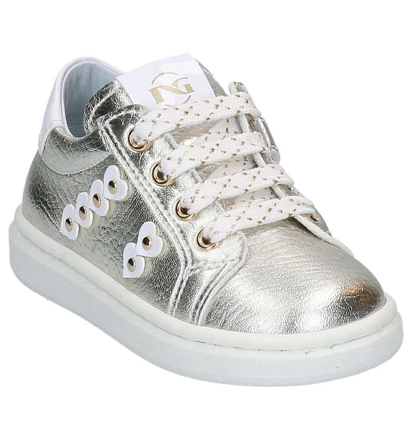 NeroGiardini Baskets basses en Argent en simili cuir (271853)