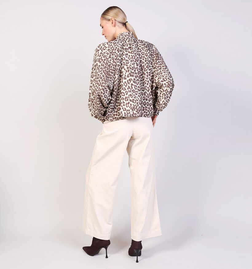 JDY Beatrice Life Bow Beige Blouse voor dames (365274)