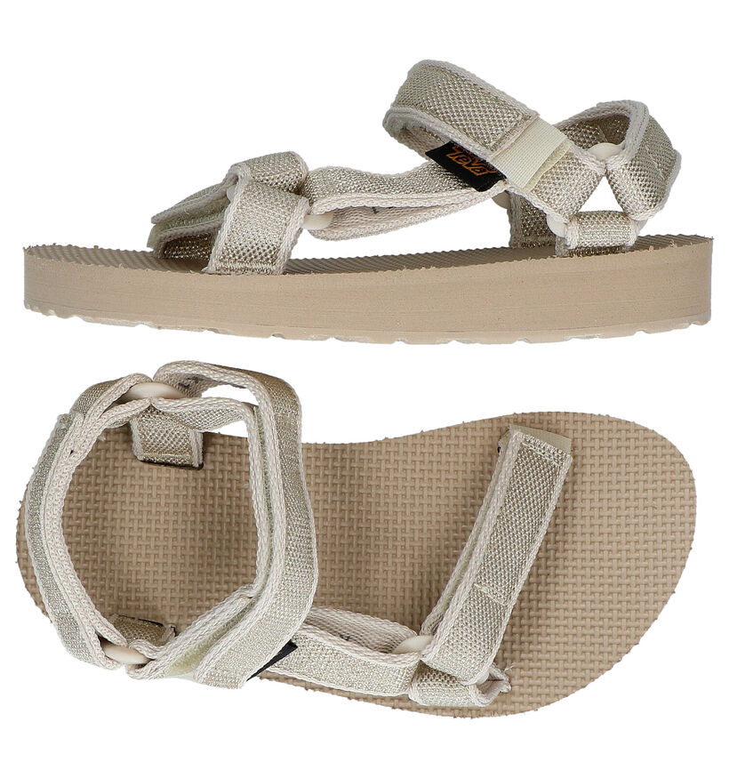 Teva K Original Universal Zwarte Sandalen in stof (286798)