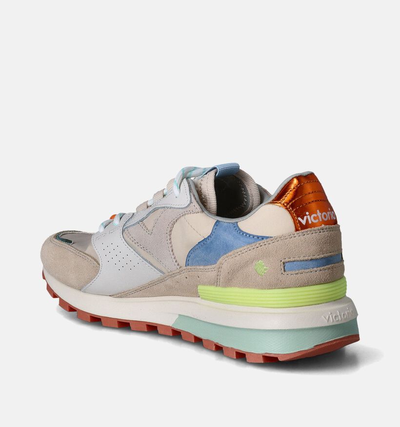 Victoria Beige Sneakers voor dames (353435) - geschikt voor steunzolen