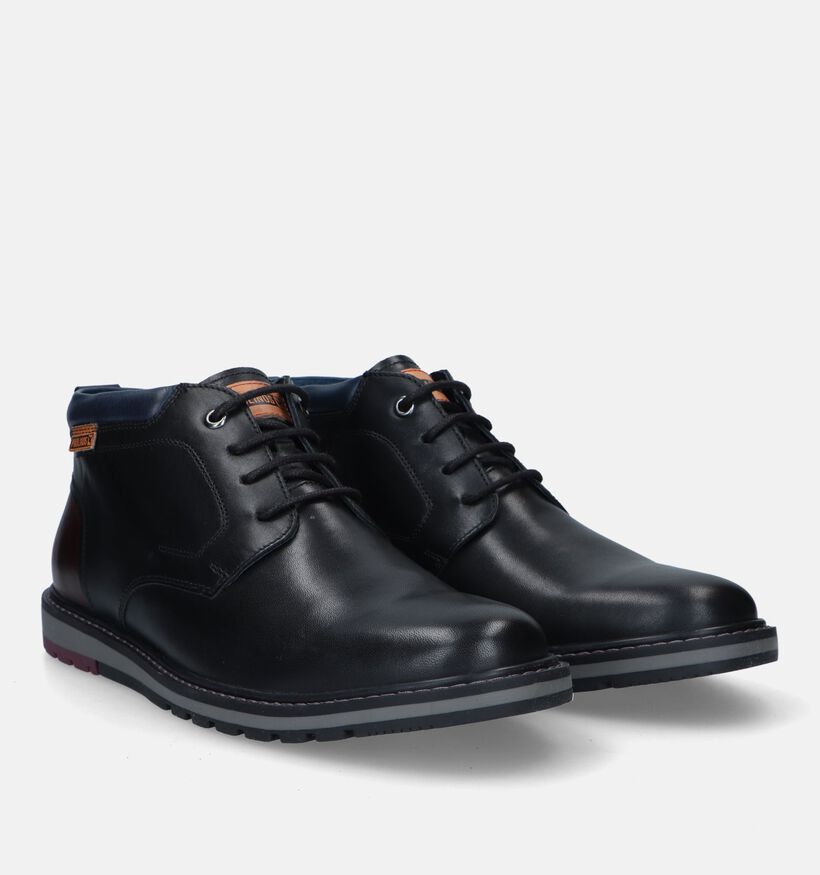 Pikolinos Berna Bottines en Noir pour hommes (329953) - pour semelles orthopédiques