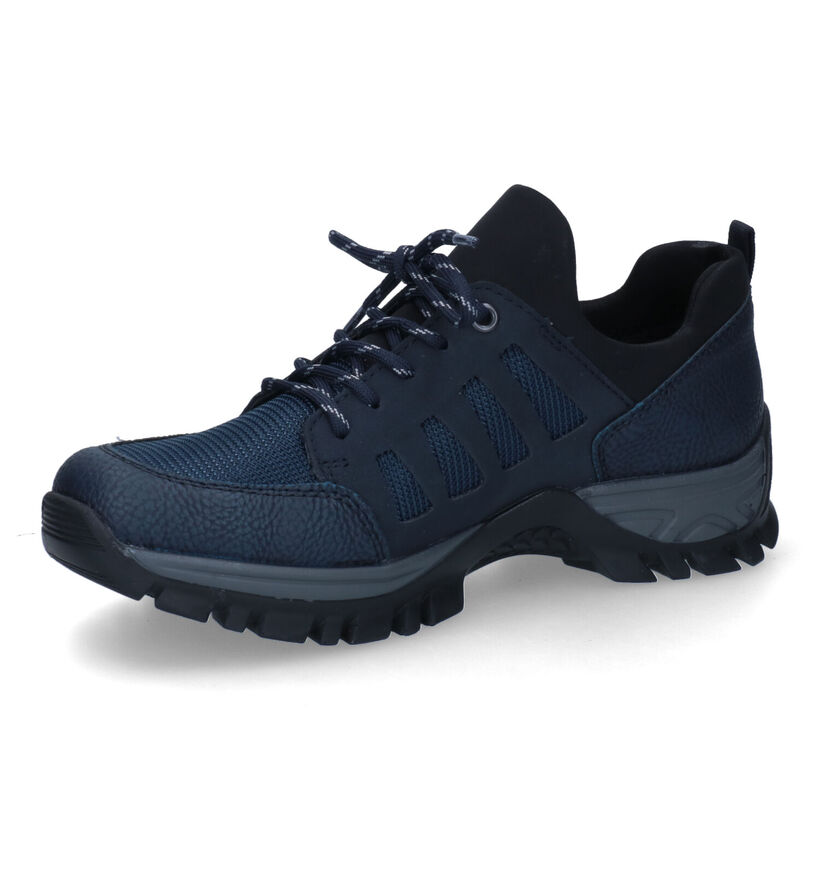 Rieker Chaussures de randonnée en Bleu foncé en simili cuir (302830)