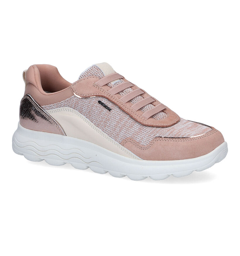 Geox Spherica Roze Sneakers voor dames (303532) - geschikt voor steunzolen