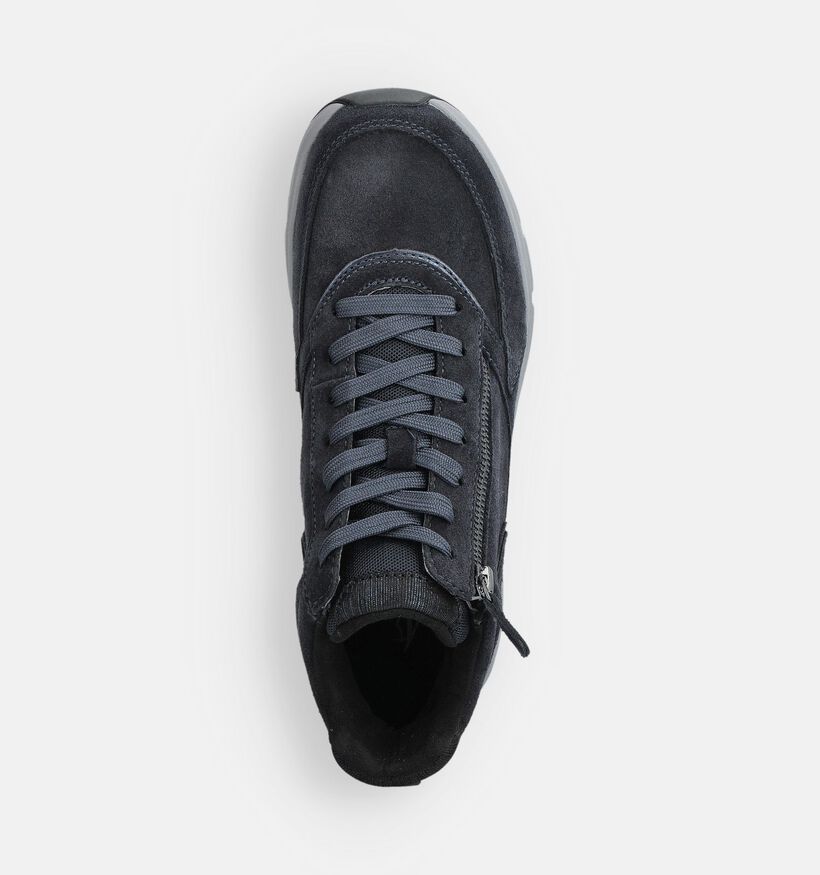 Gabor Rollingsoft Donkerblauwe Sneakers voor dames (363126) - geschikt voor steunzolen