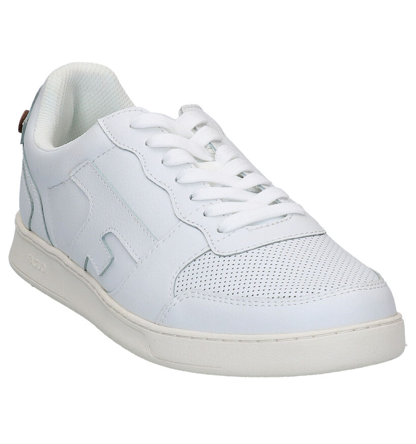 Faguo Hazel Witte Sneakers in leer (289026)