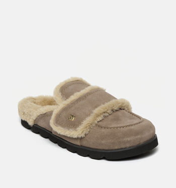 Steve Madden Low Pantoufles Taupe