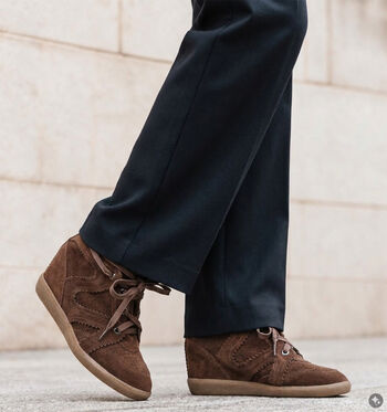 La Strada Mid Baskets Marron/Bordeaux