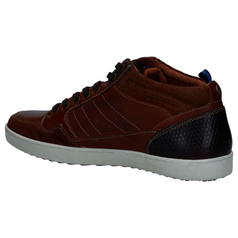 Australian Liam Chaussures Hautes en Cognac en cuir (282660)