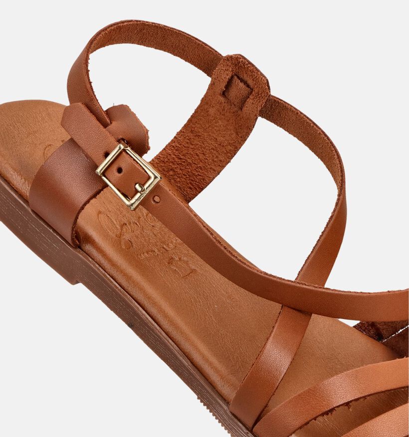 Oh My Sandals Cognac Sandalen voor dames (373340)