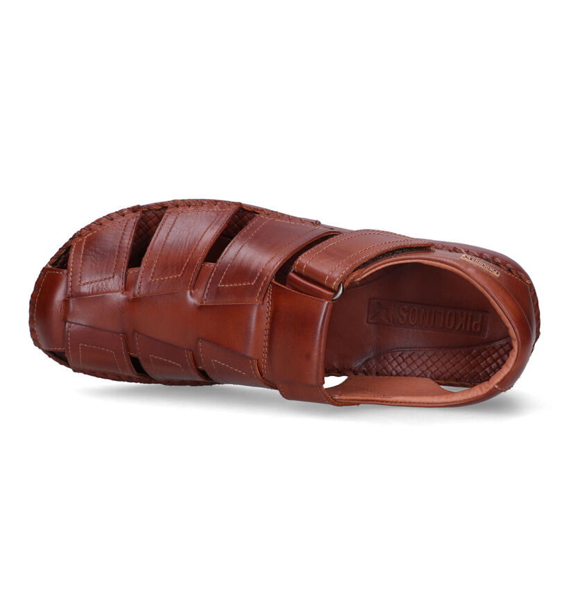 Pikolinos Tarifa Chaussures à enfiler en Cognac pour hommes (323363)