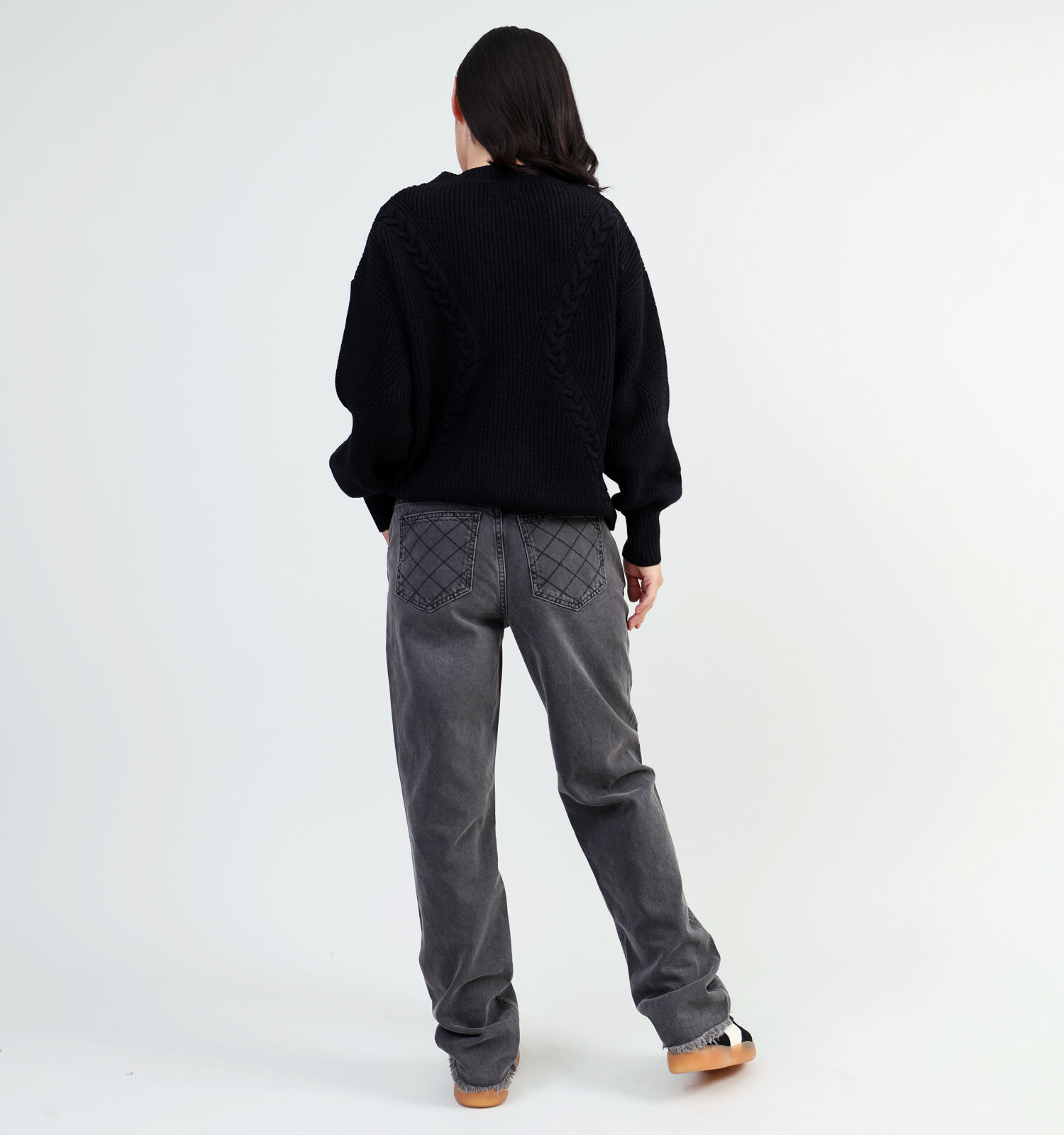Guess Zwarte Trui Dames Truien Online op TORFS.BE