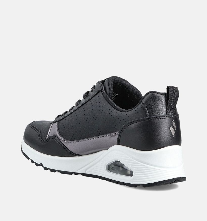 Skechers Uno Baskets en Noir pour femmes (361035)