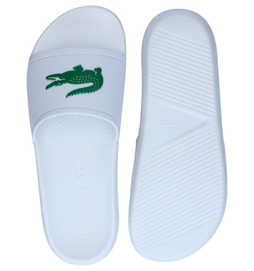 Lacoste Croco Dualiste Claquette de piscine en Noir pour hommes (305645)