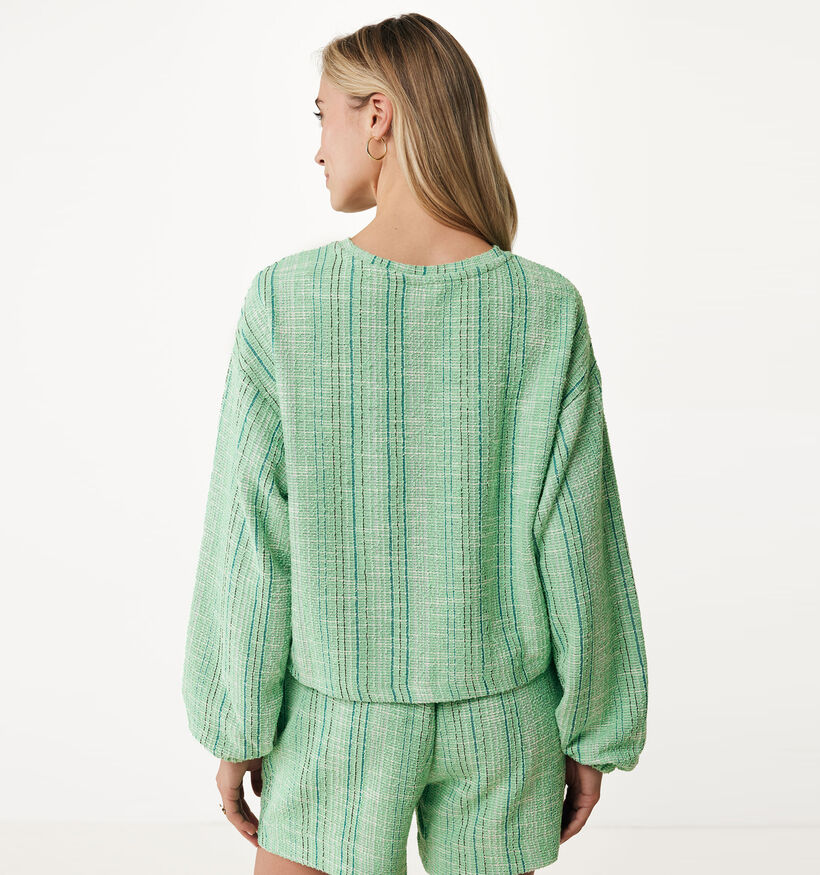 Mexx Summer Boucle Groene Trui voor dames (342475)