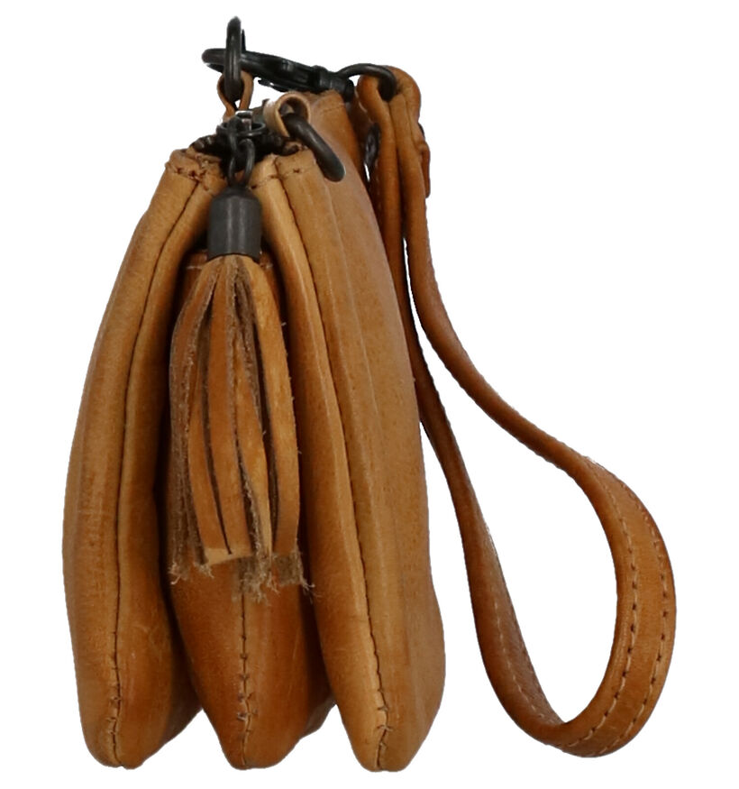 Bear Design Cognac Crossbody Tas voor dames (350756)