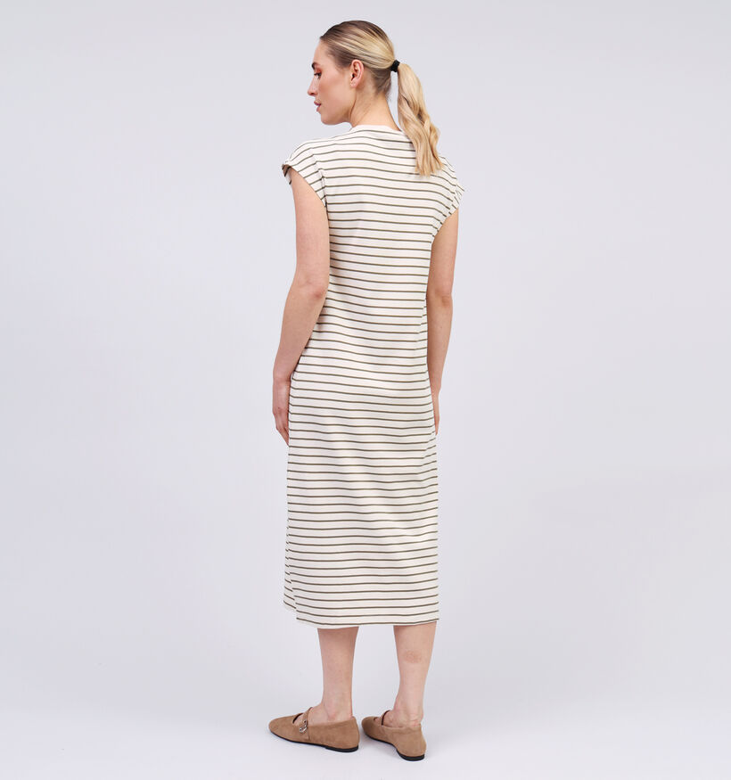 Vila Sinny Beige Midi Jurk voor dames (351786)